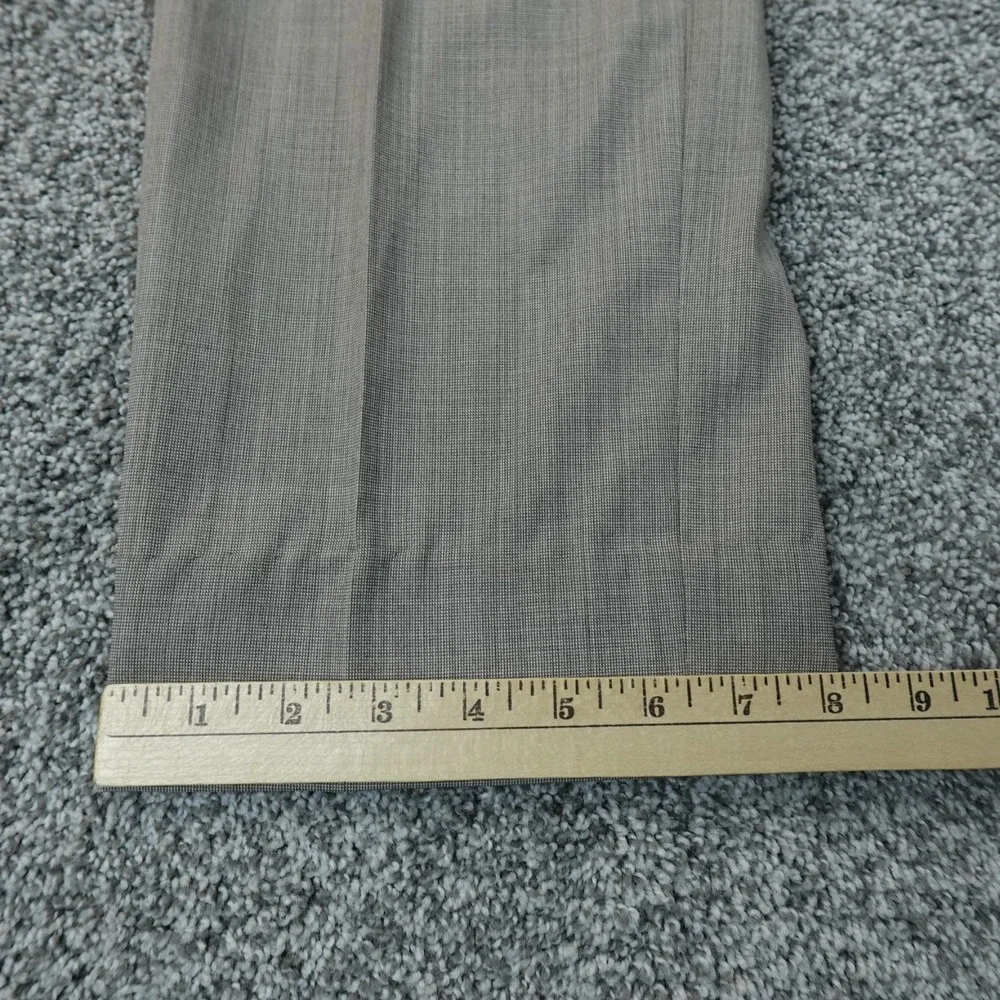 Ralph Lauren Pants Mens 38X34 Beige Wool Chino Trouser Dress‎ Slacks Flat Front